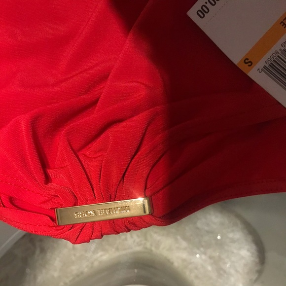 Michael Kors gathered Red dress: S - Picture 4 of 4